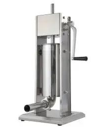 Masina manuala de umplut carnati Kraft&Dele KD4132, 5KG, Inox, 4 palnii, 12 kg/h