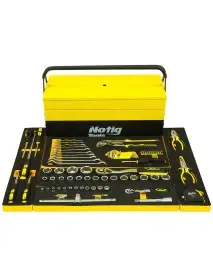 Trusa de scule, 86 de piese, cutie pliabila, Notig Tools, N4802