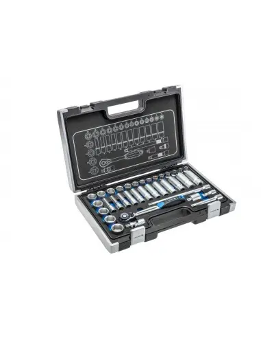 Set scule 36 buc 3/8 Hogert profesional HT1R465