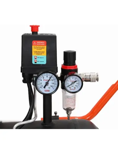 Compresor fara ulei 2200W, 50L, 10...