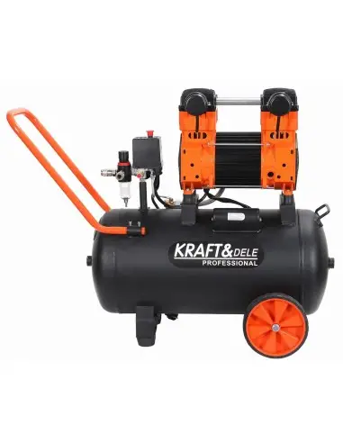 Compresor fara ulei 2200W, 50L, 10...