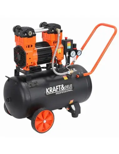 Compresor fara ulei 2200W, 50L, 10...