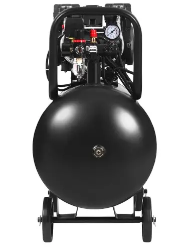 Compresor fara ulei 100L, 2x2200W, 8...