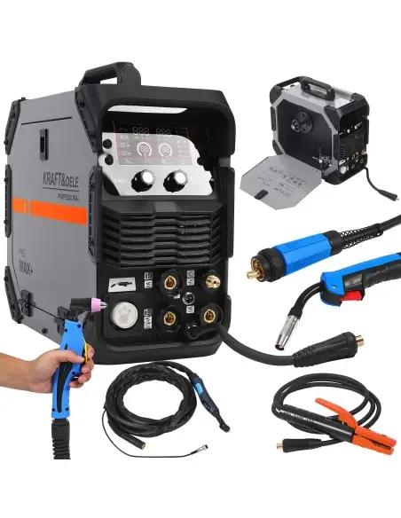 Aparat de sudura invertor 5 in 1, 255A, Kraft&Dele, D3423