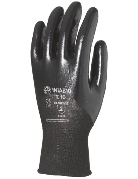 1NIAB-Manusi de protectie imersate in nitril EUROLITE Coverguard GANTELINE Coverguard - Manusi impregnate/imersate