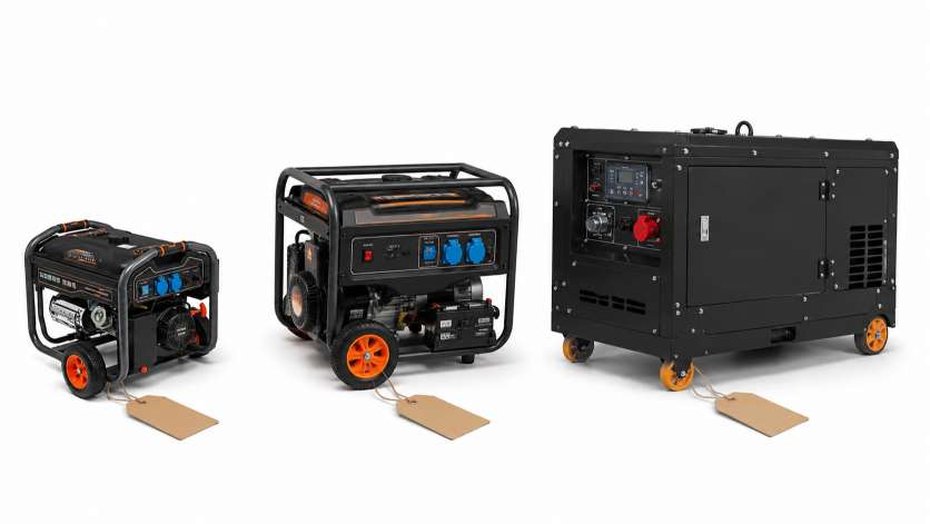 comparatie preturi generatoare curent benzina diesel inverter