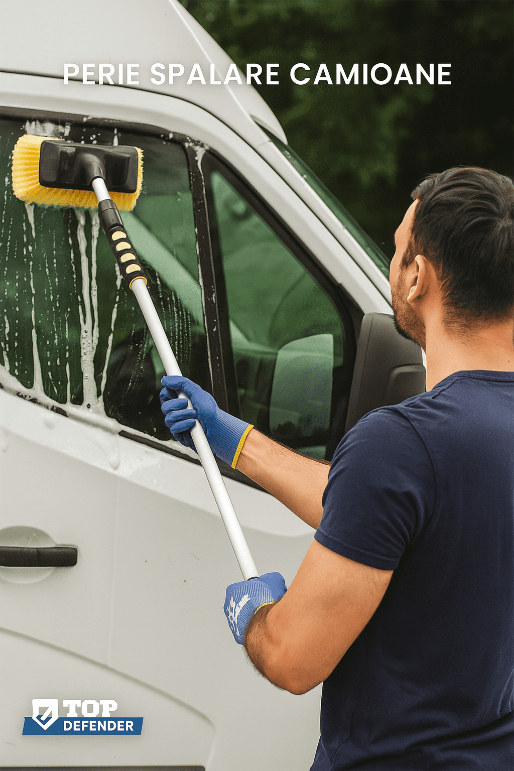 Perie telescopica pentru spalare auto